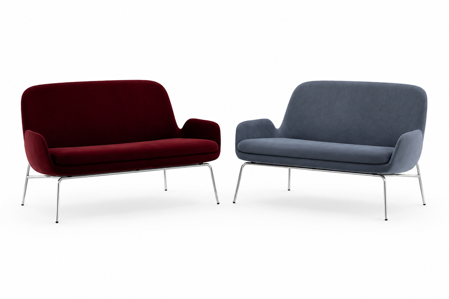 2er_Sitzsofa_Era_mit Stahlgestell_von_Normann_Copenhagen
